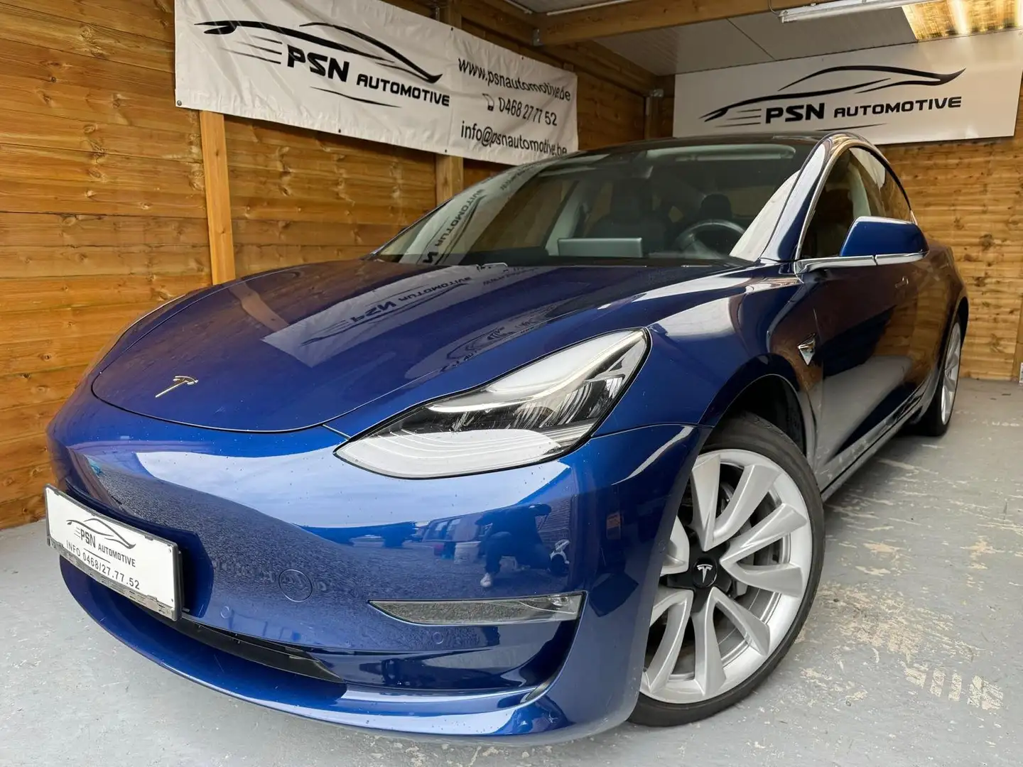 Tesla Model 3 * Dual Motor 75 KWH LongnRange *Navi *Leder*Premie Bleu - 2