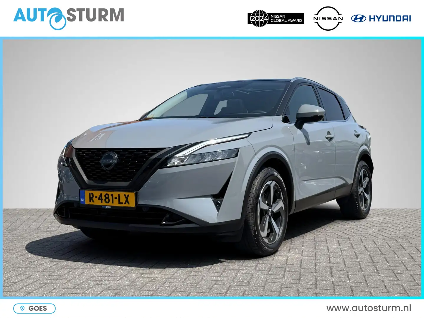Nissan Qashqai 1.3 MHEV Xtronic N-Connecta Design Pack | Panorama Gris - 1