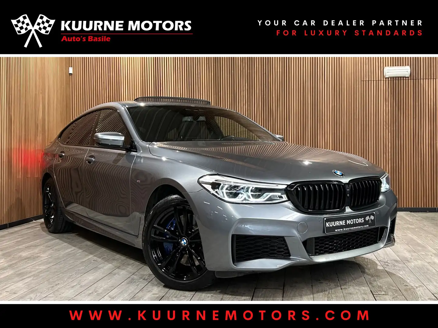 BMW 630 d xDrive M Pack Pano/ComfZet/Cam360 *1j garantie* Grigio - 1
