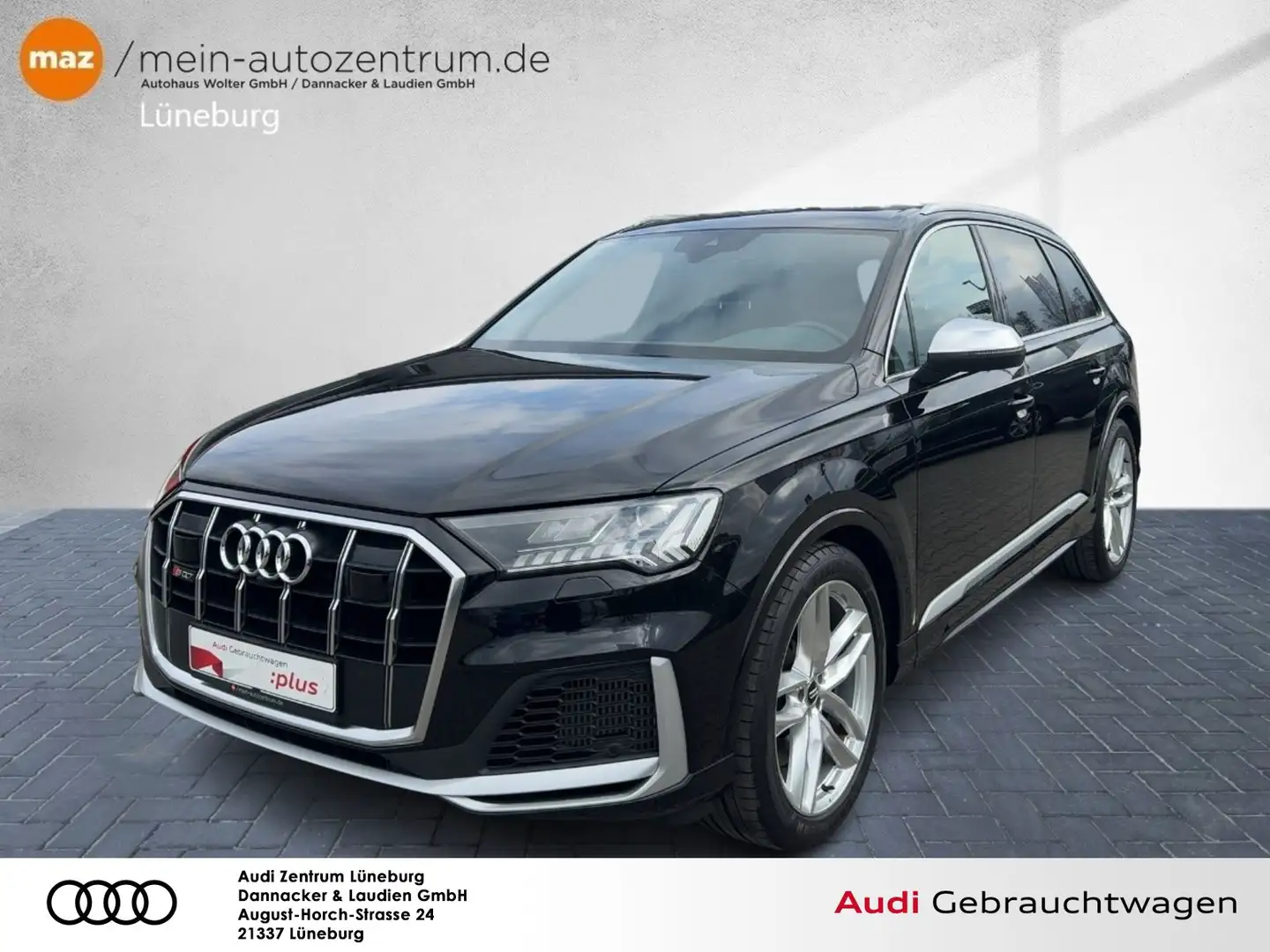 Audi SQ7 4.0 TDI quattro Alu Matrix-LED Pano. Navi ACC Nero - 1
