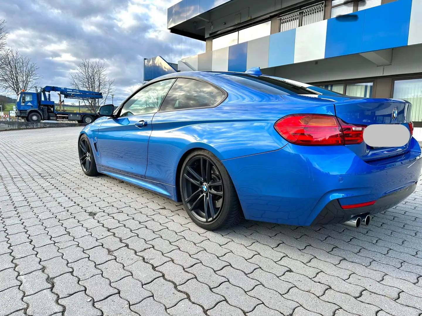 BMW 435 435d Coupe xDrive Sport-Aut. M Sport Kék - 1
