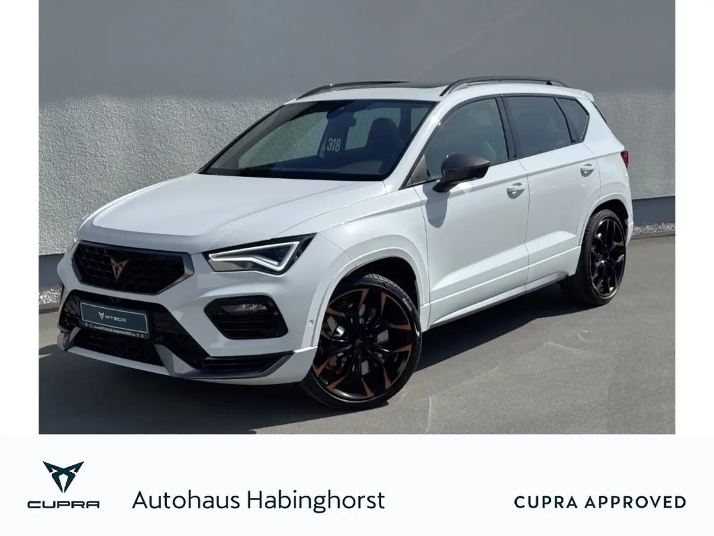 CUPRA Ateca 2.0 TSI DSG 4Drive Edition VZ Akrapovic Brembo DCC Weiß - 1