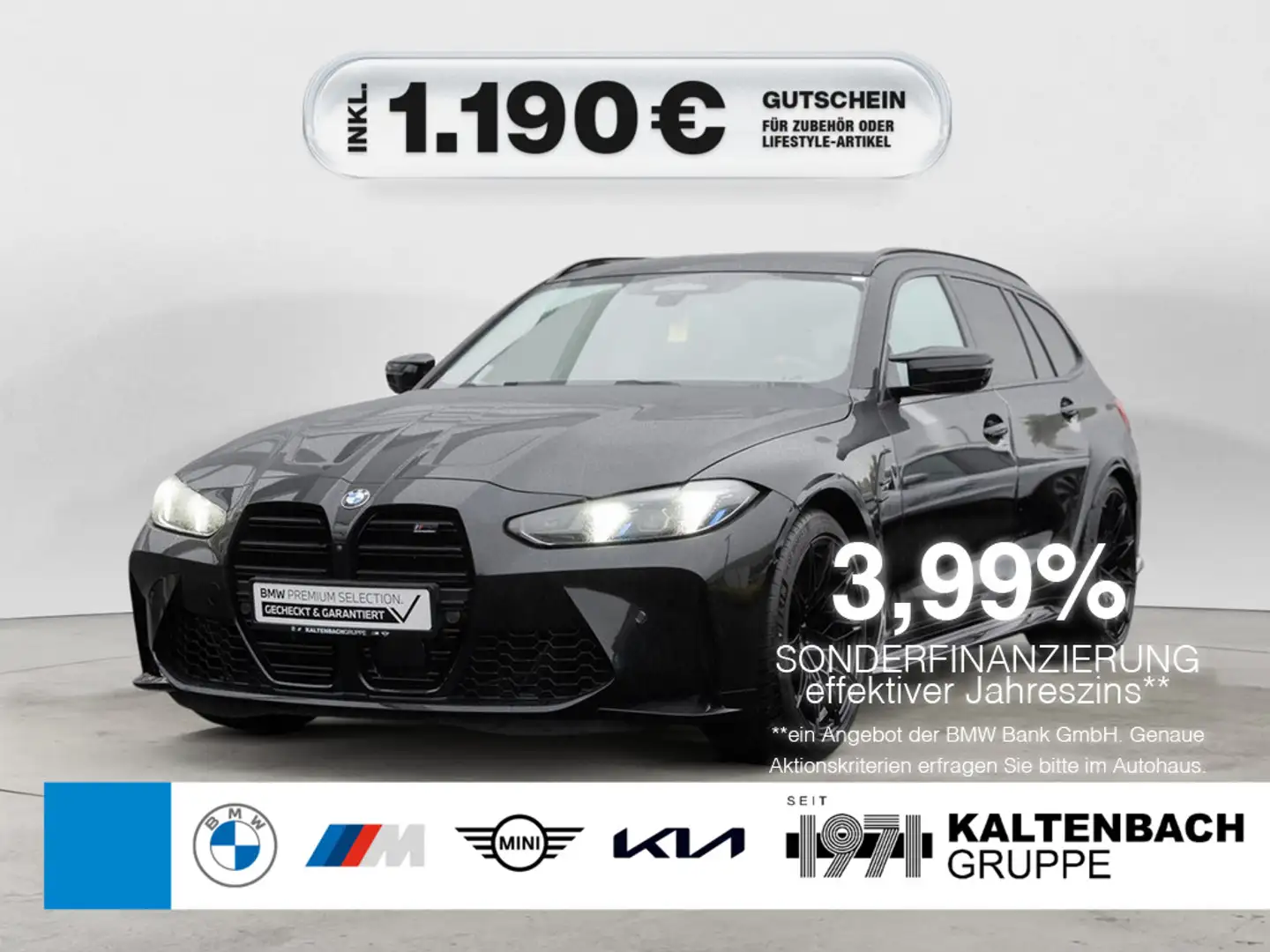 BMW M3 Touring xDrive Competition 360° HUD NAVI Schwarz - 1