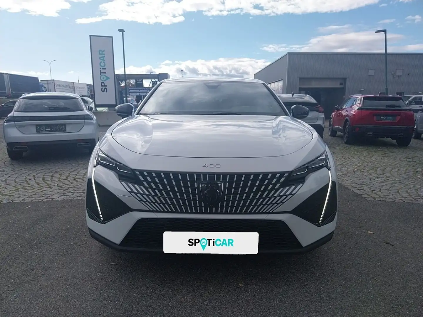 Peugeot 408 HEV 136 e-DCS6 GT Weiß - 2