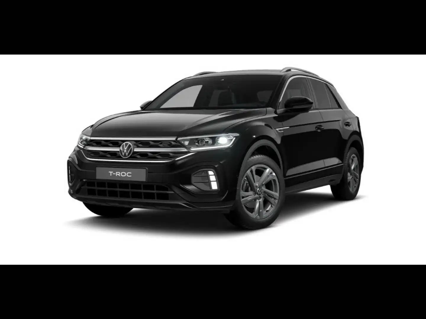 Volkswagen T-Roc R-Line 1.5 TSI OPF DSG AHK+Climatronic+Navi Noir - 2
