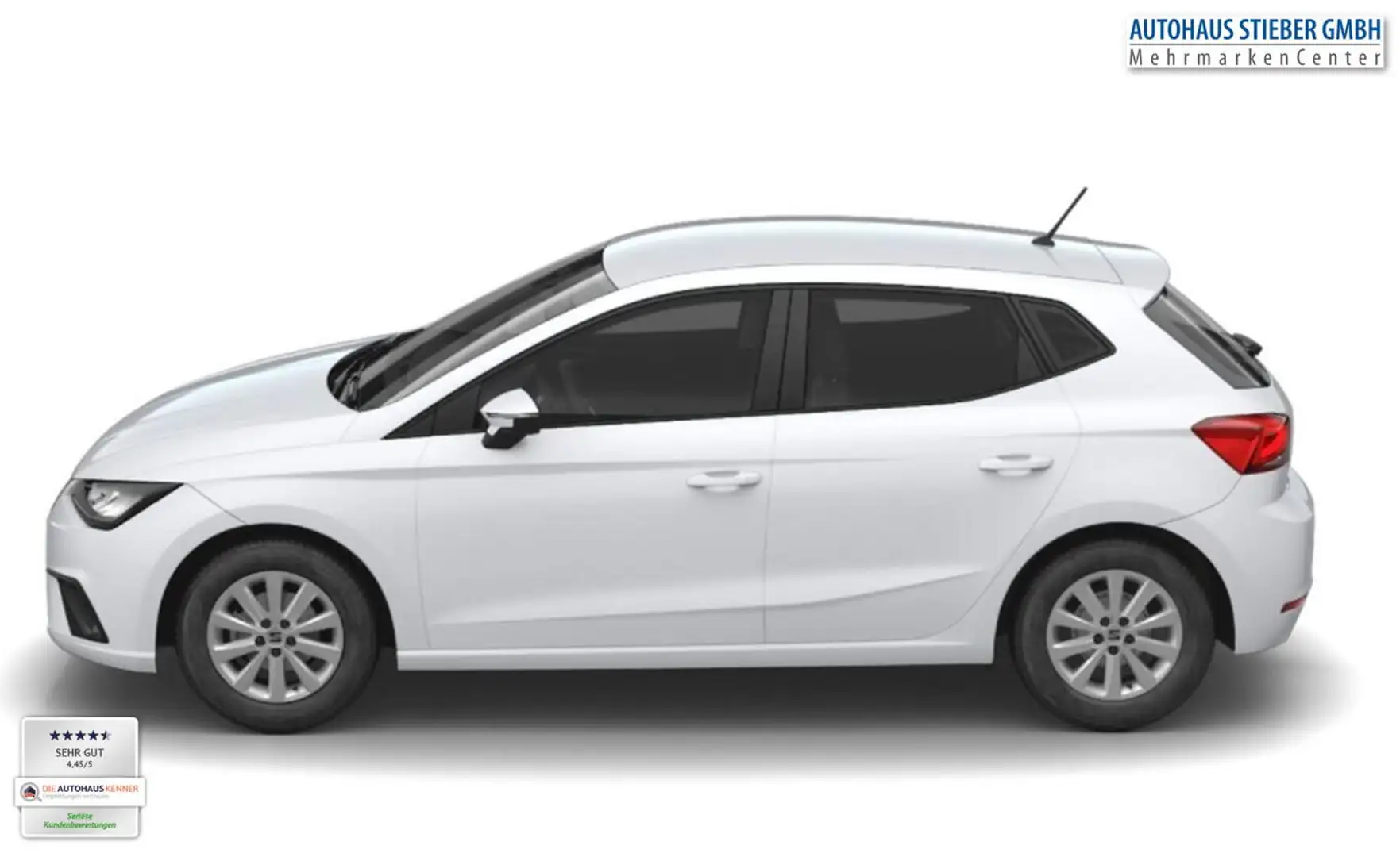 SEAT Ibiza 1.0 MPI 80 LED PDC Temp FullLink LM15Z NSW 59 k... Wit - 2