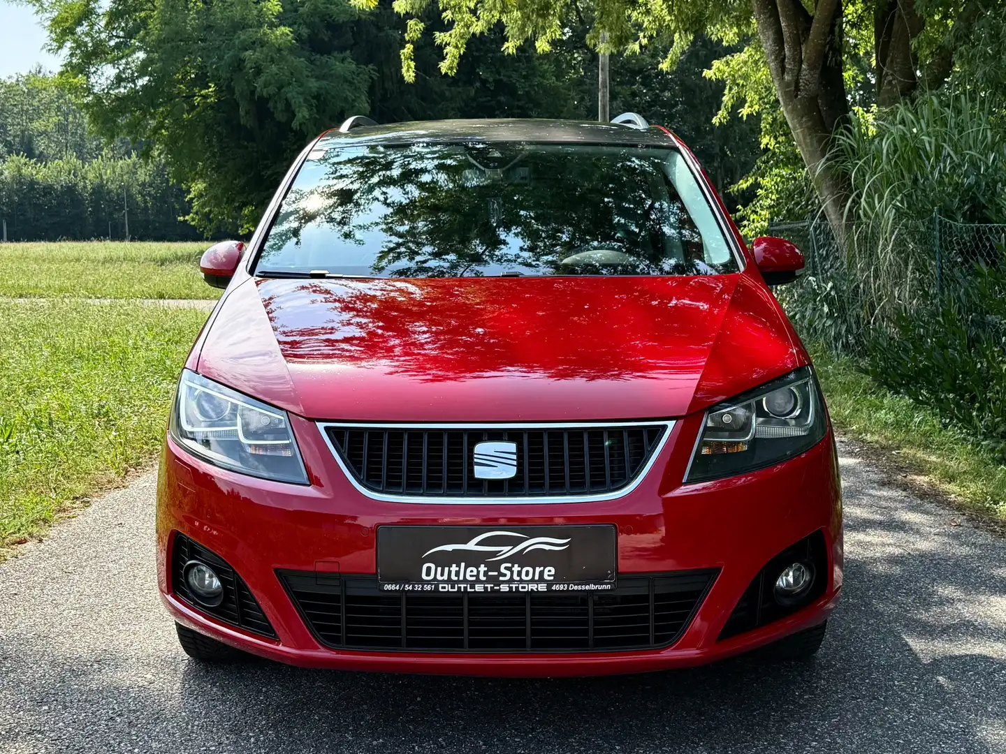 SEAT Alhambra Style*LED*Leder*Sport-Paket*R-Kamera*Navi*SHZ* Rouge - 2