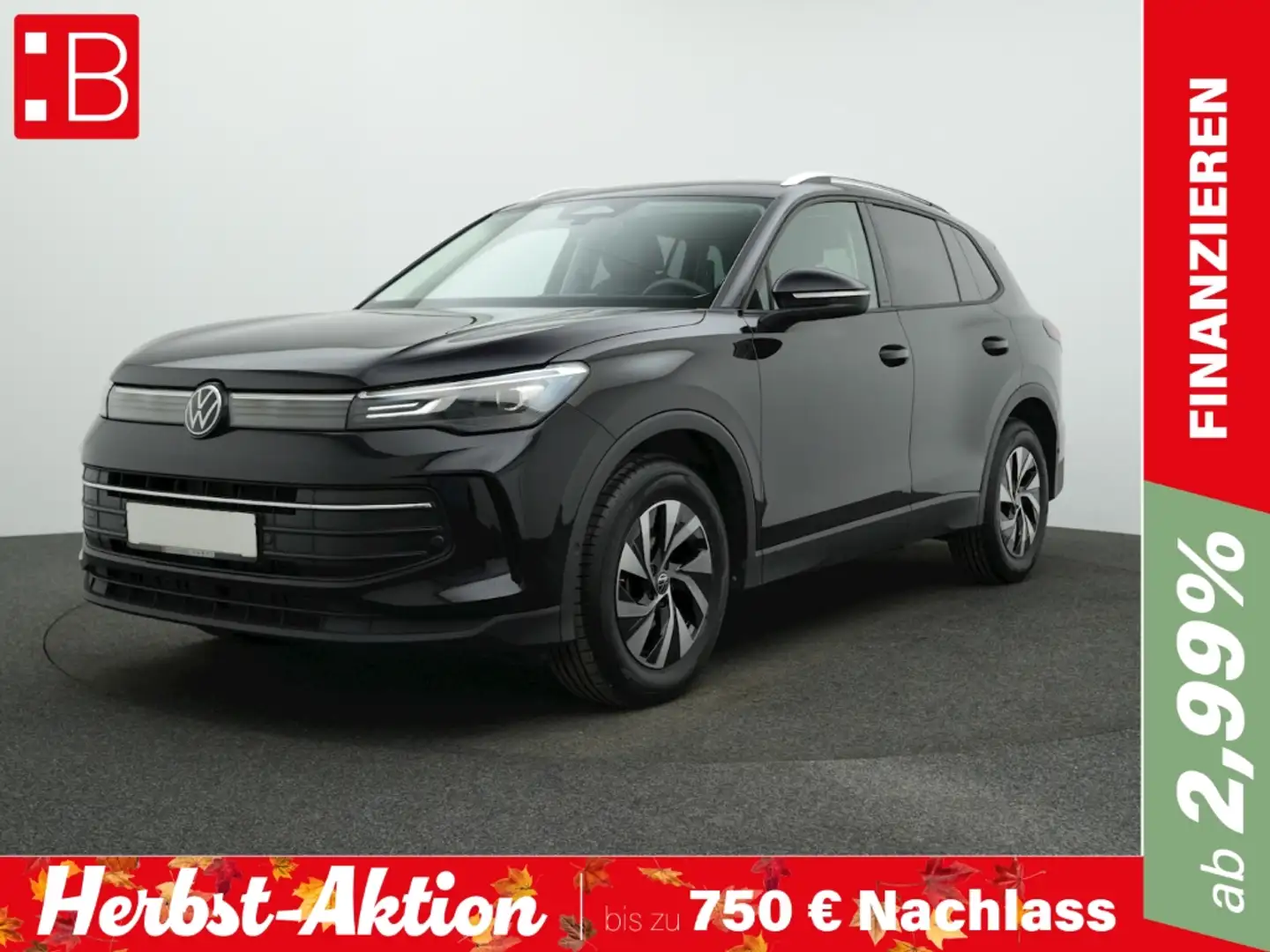 Volkswagen Tiguan 1.5 eTSI DSG Life AHK NAVI DESIGN-PAKET Schwarz - 1