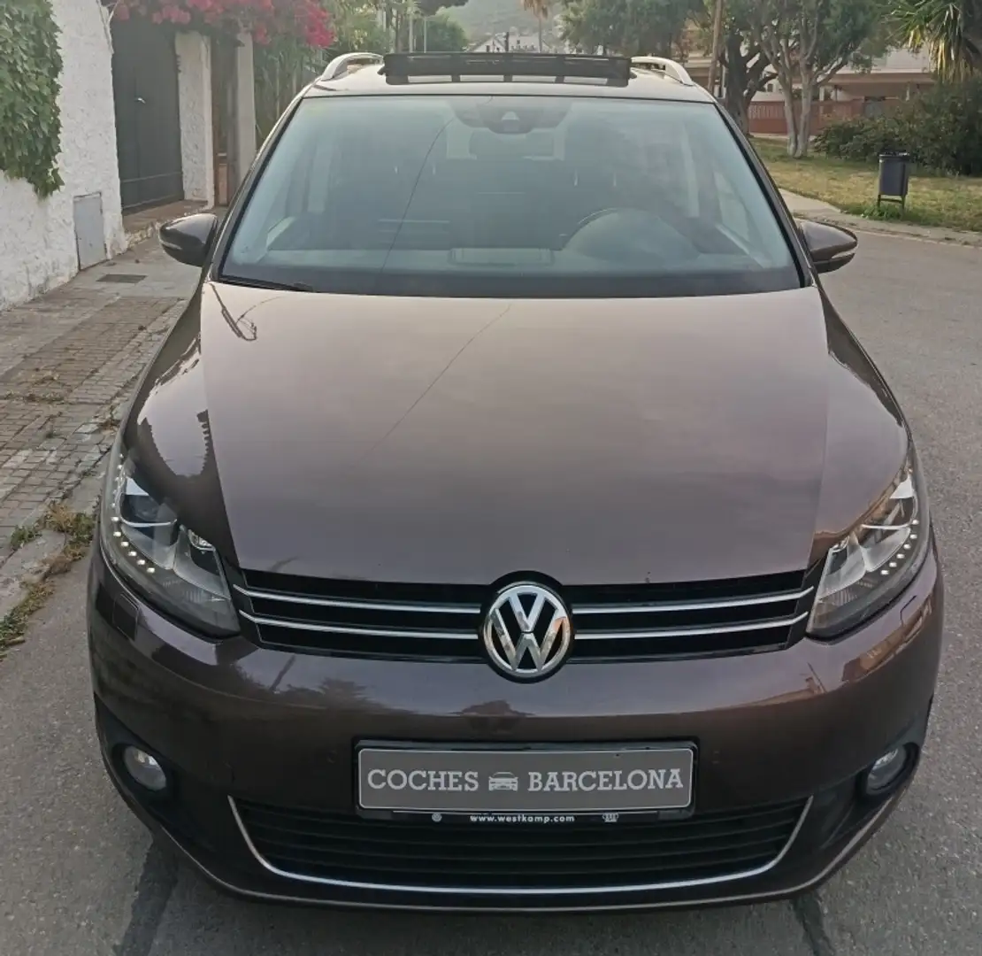 Volkswagen Touran 2.0TDI Sport Marrón - 1