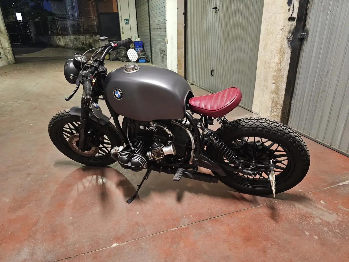 BMW R 65 cafe racer Gris - 2
