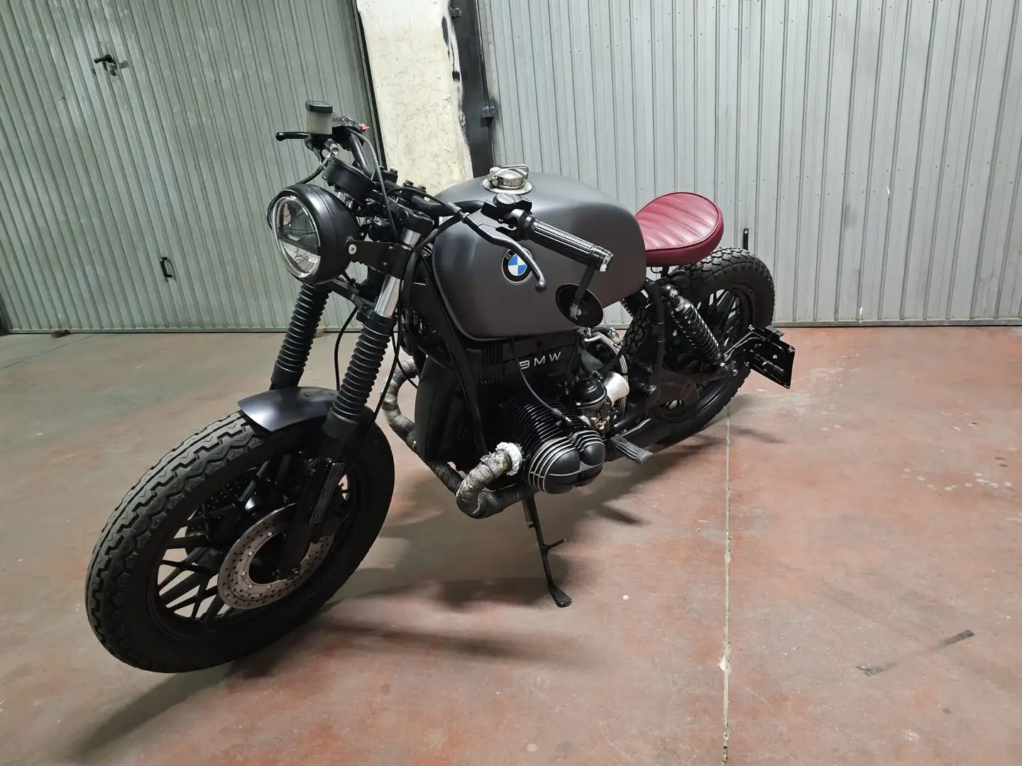 BMW R 65 cafe racer Gris - 1
