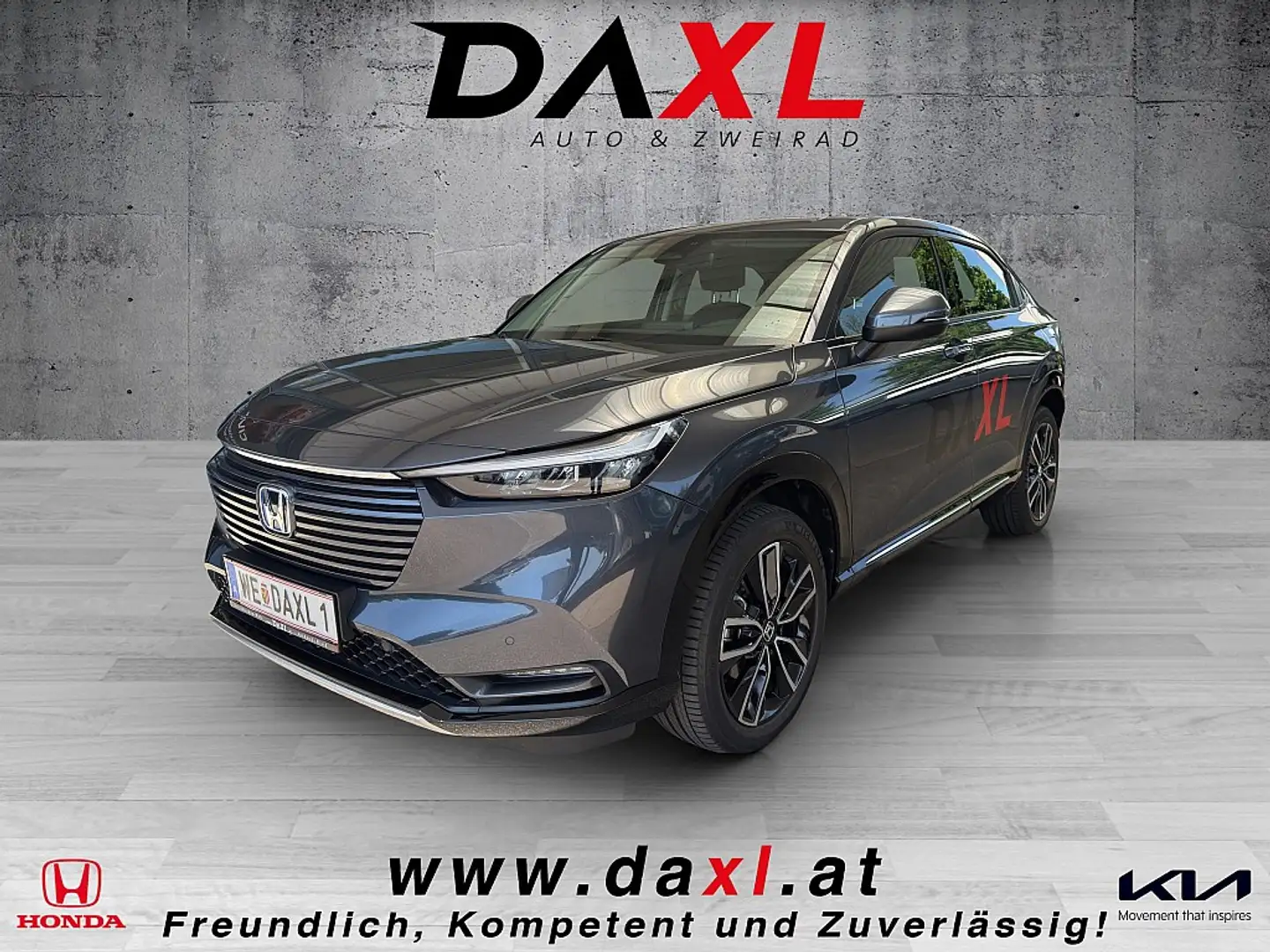 Honda HR-V 1,5 i-MMD Hybrid 2WD Advance Aut. *DAXL AKTION* Grau - 1