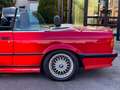 BMW 320 i E30 Cabriolet 6-CYL M-Tech BBS ! ORIGINAL PAINT! Rouge - thumbnail 6