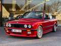 BMW 320 i E30 Cabriolet 6-CYL M-Tech BBS ! ORIGINAL PAINT! Rouge - thumbnail 1