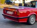 BMW 320 i E30 Cabriolet 6-CYL M-Tech BBS ! ORIGINAL PAINT! Rouge - thumbnail 9