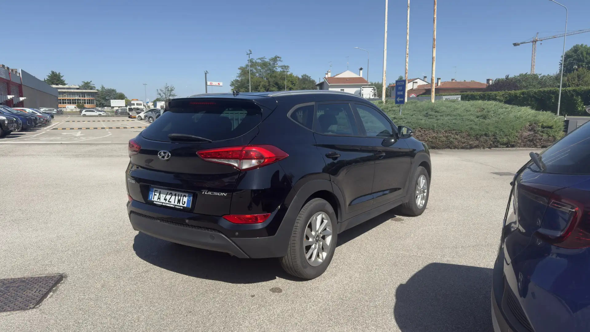 Hyundai TUCSON Tucson II 2015 1.7 crdi Comfort 2wd 115cv Nero - 2