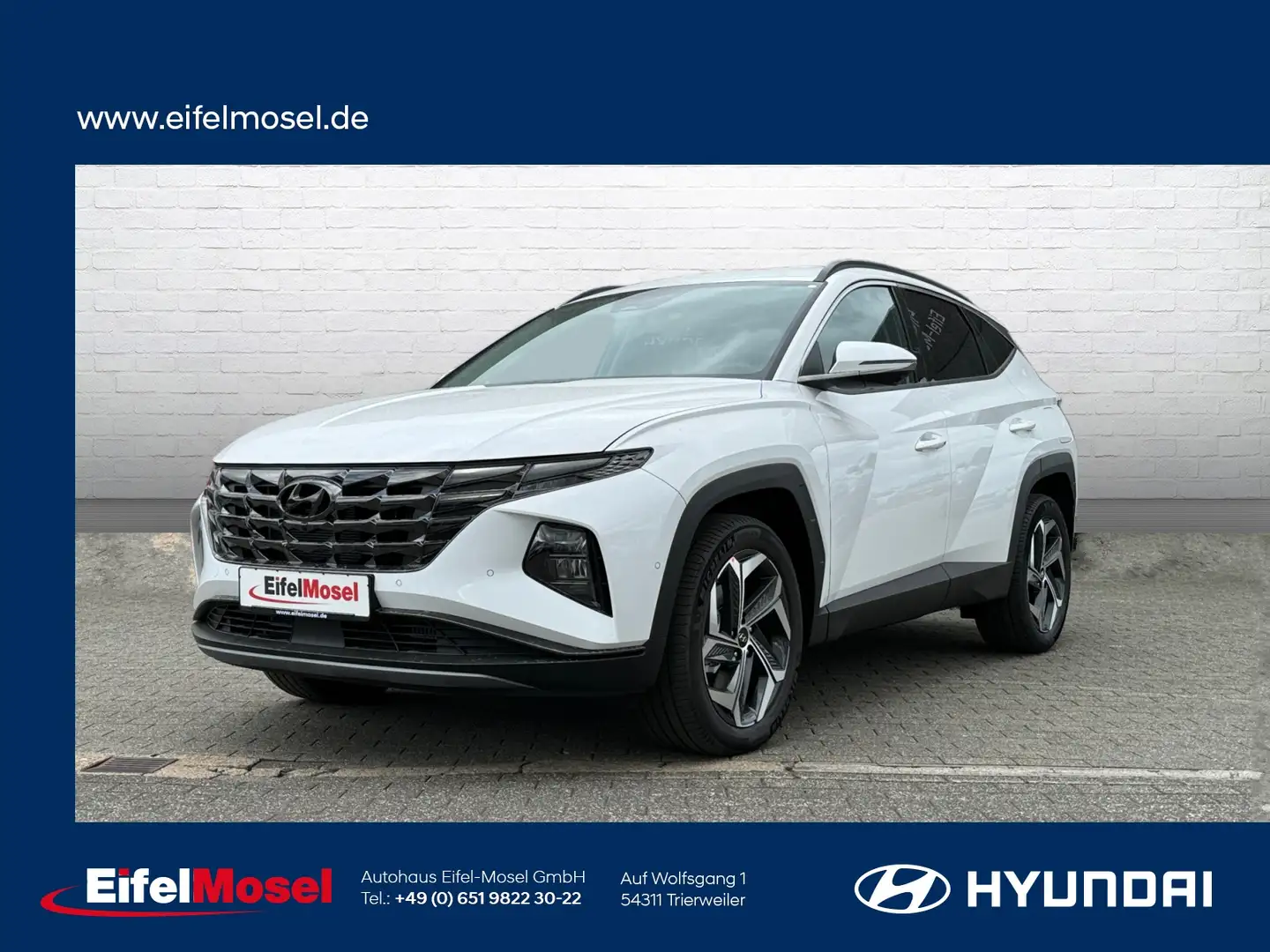 Hyundai TUCSON PLUG-IN HYBRID 1.6T-GDi 4WD PRIME Weiß - 1