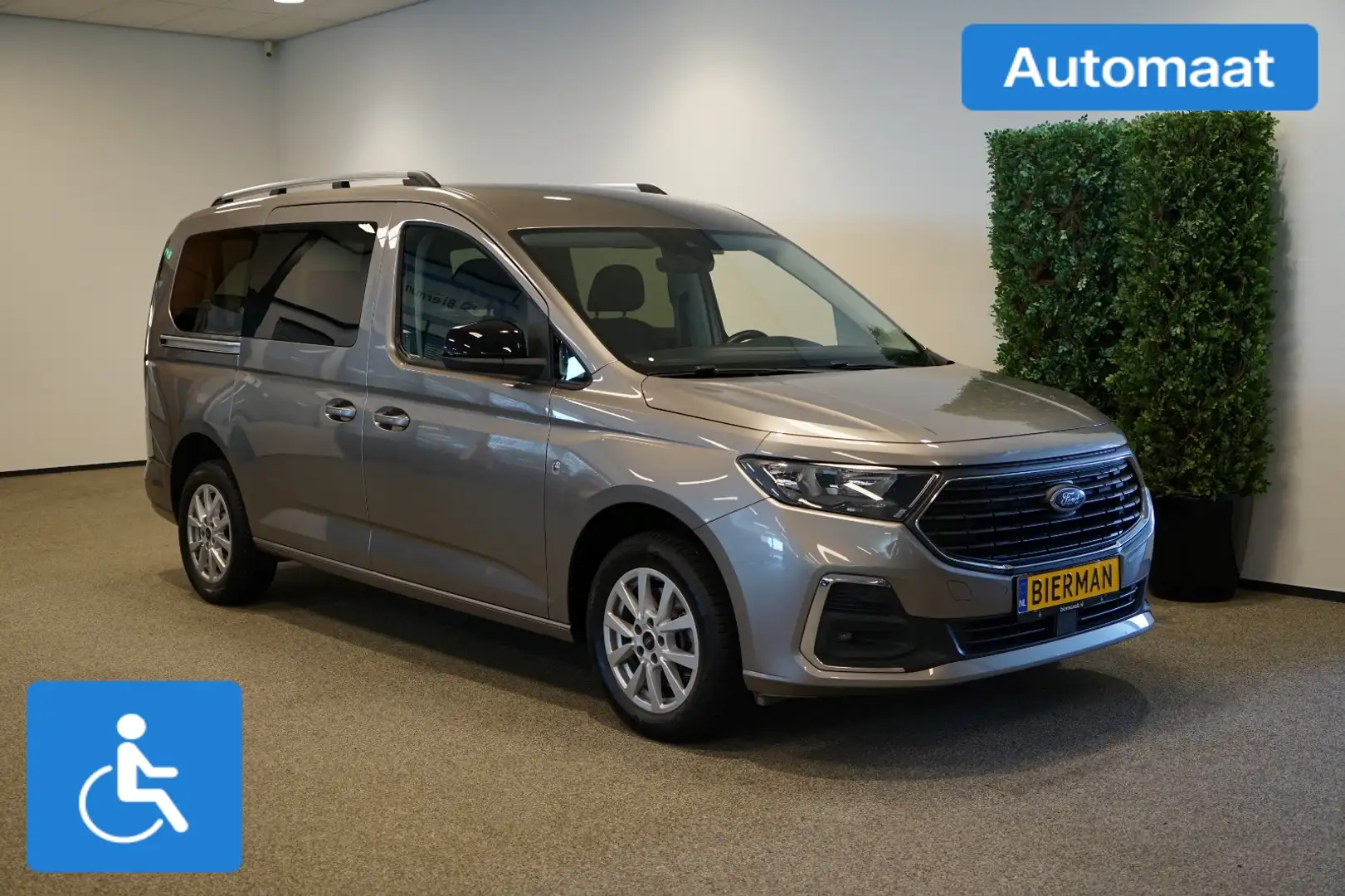 Ford Tourneo Connect Grand Rolstoelauto Automaat Grijs - 1