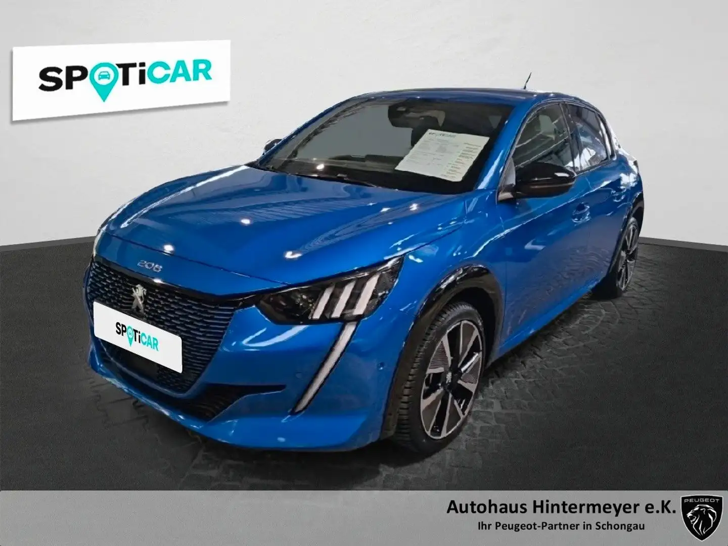 Peugeot 208 e- GT Pack Blau - 1