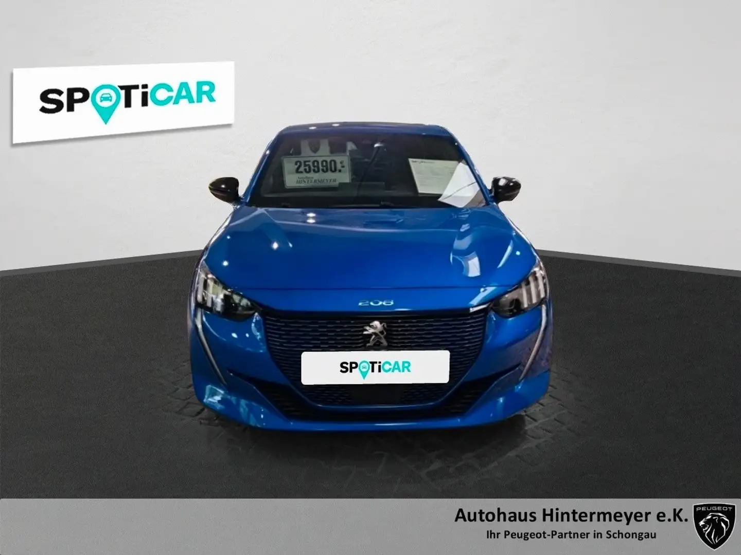 Peugeot 208 e- GT Pack Blau - 2