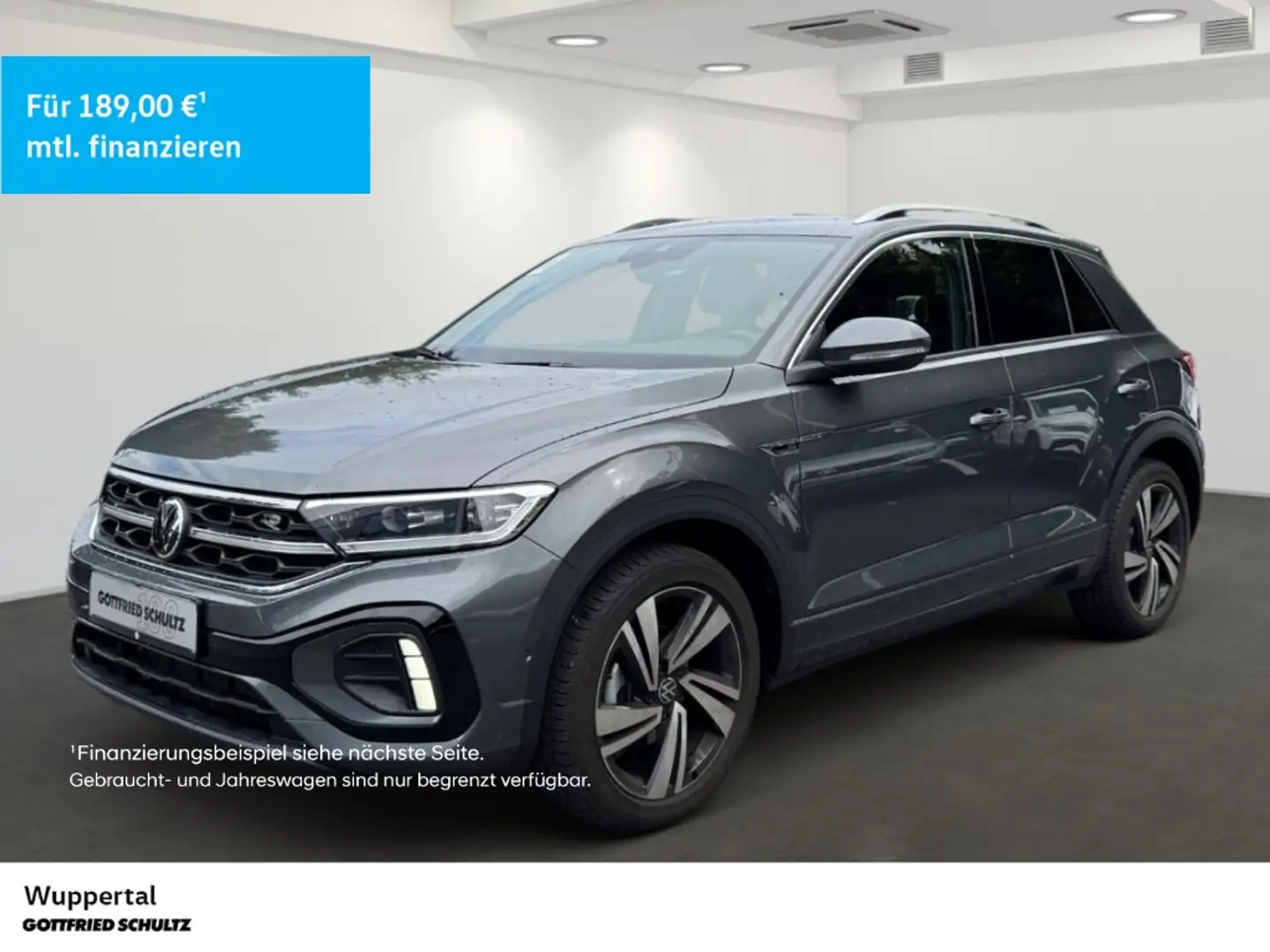 Volkswagen T-Roc 1.5 TSI R-Line DSG NAVI ACC KAM LED SHZ PDC LM Grau - 1