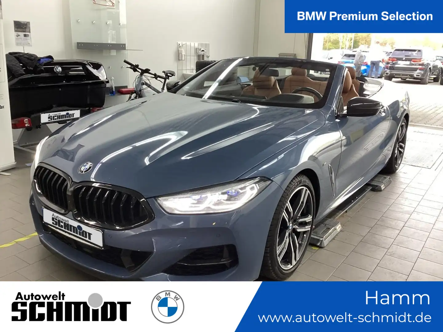 BMW M850 i xDrive Cabrio + 2Jahre-BPS.-GARANTIE Blau - 1