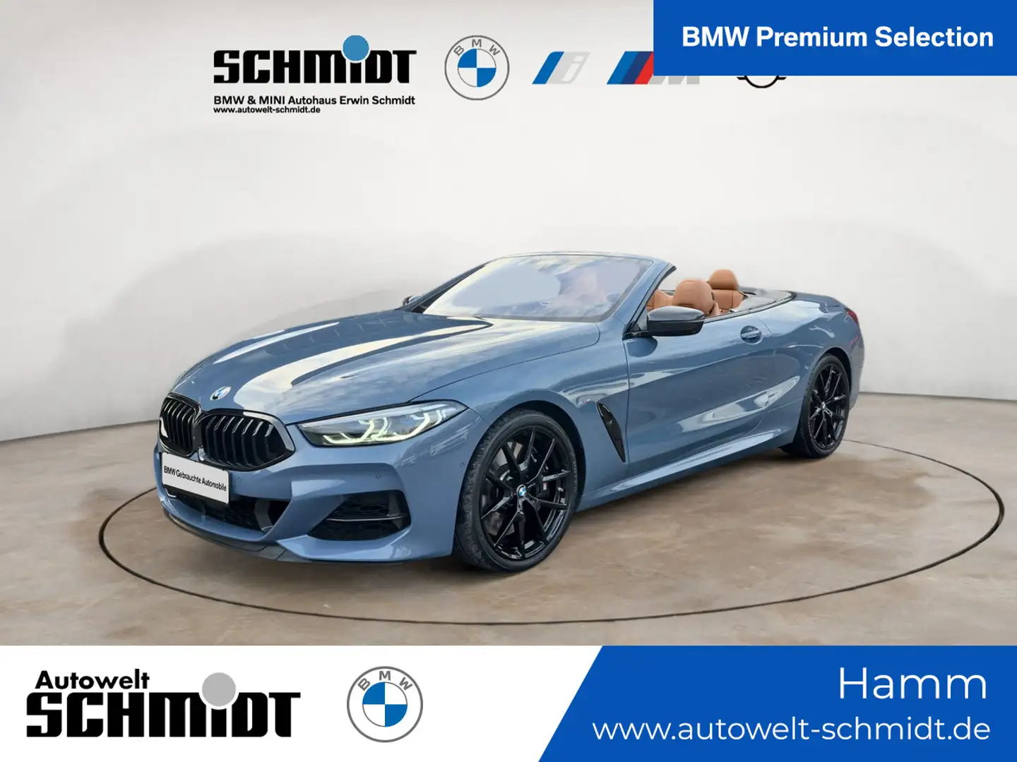 BMW M850 i xDrive Cabrio + 2Jahre-BPS.-GARANTIE Blau - 1