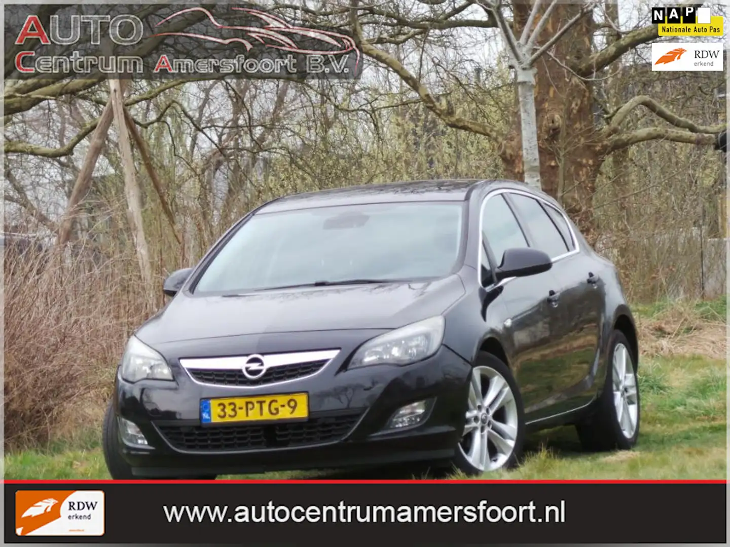 Opel Astra 1.4 Turbo Sport ( INRUIL MOGELIJK ) Zwart - 1
