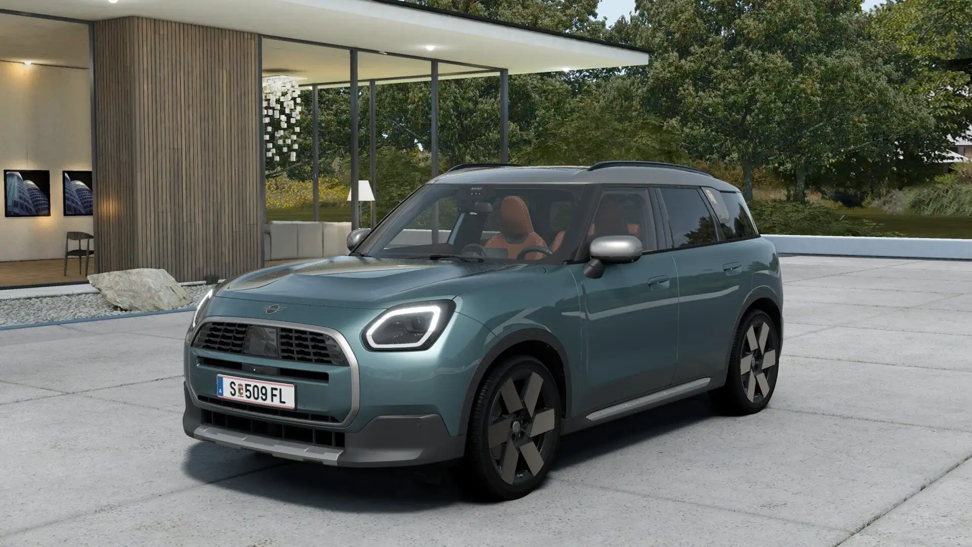 MINI Cooper Countryman Head-Up HK HiFi DAB LED Shz Vert - 1