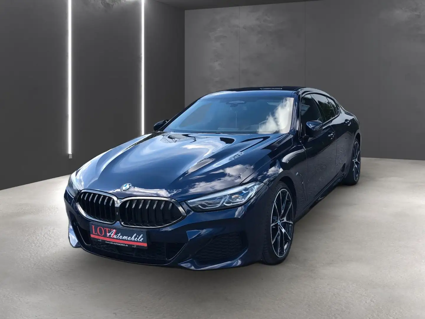 BMW 840 d Coupe xDrive M Sport Blau - 2