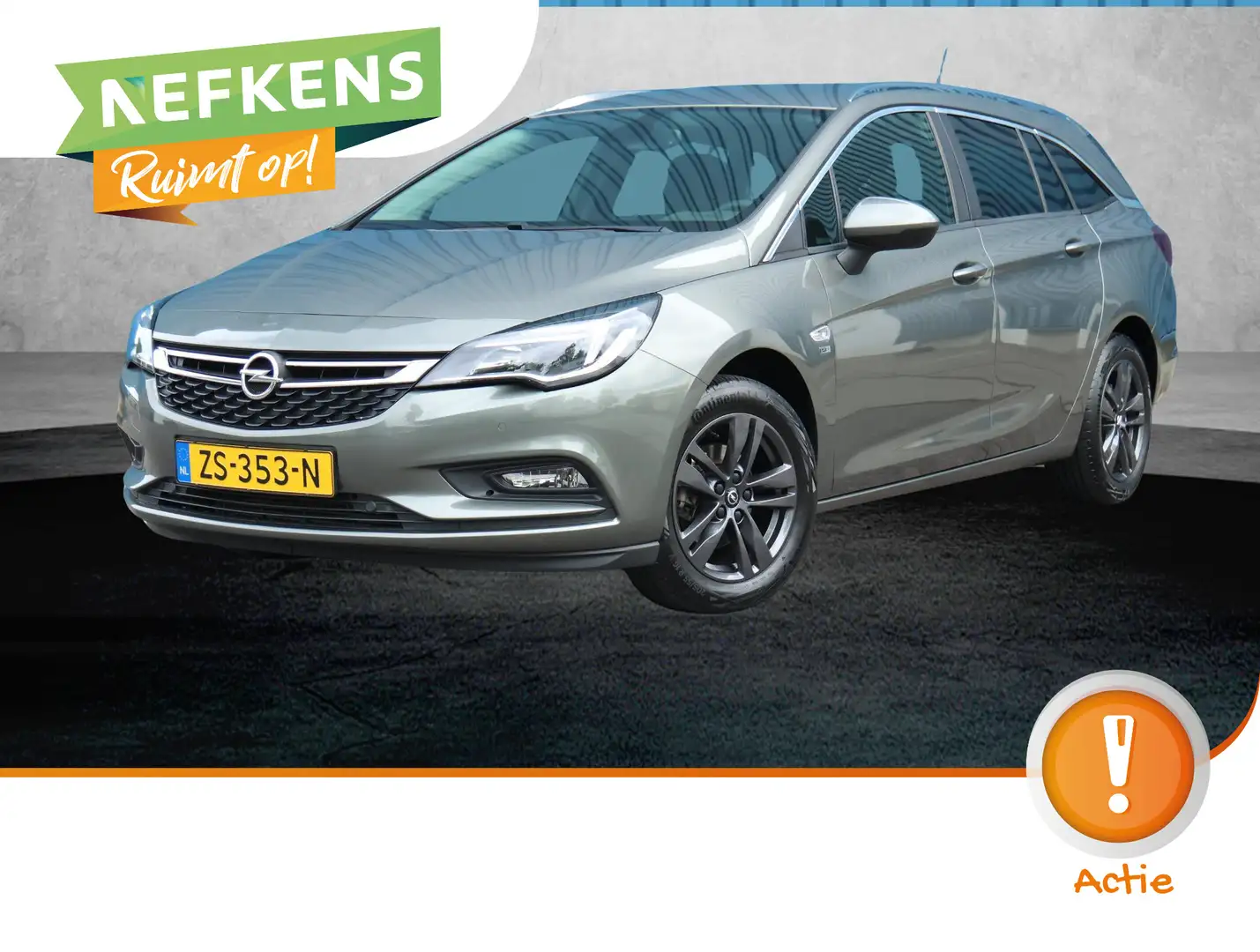 Opel Astra Sports Tourer 1.4 150PK Turbo 120 Jaar Edition | A Grijs - 1