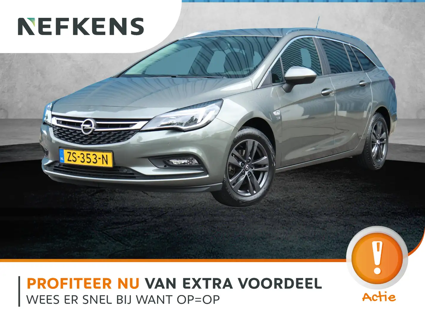 Opel Astra Sports Tourer 1.4 150PK Turbo 120 Jaar Edition | A Gris - 1