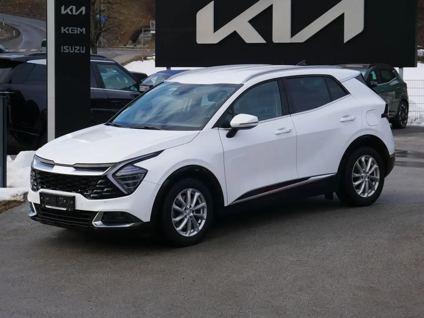 Kia Sportage 1,6 CRDI 48V Gold AWD DCT Weiß - 1