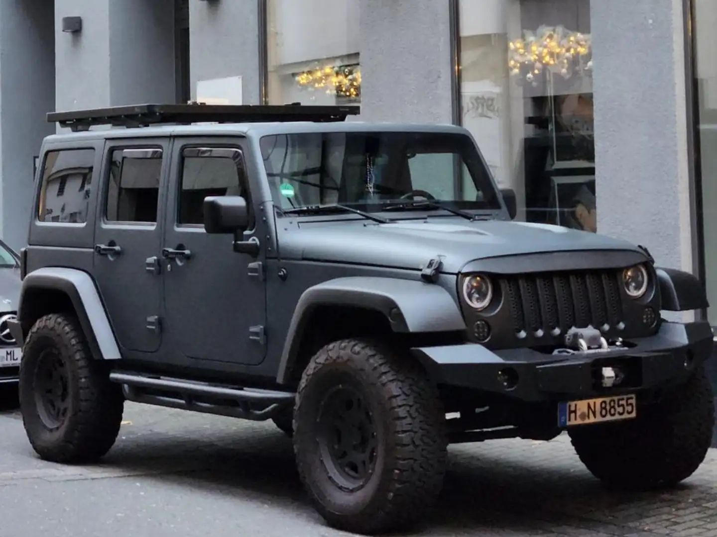 Jeep Wrangler Wrangler Unlimited 2.8 CRD DPF Automatik Sahara Grau - 1