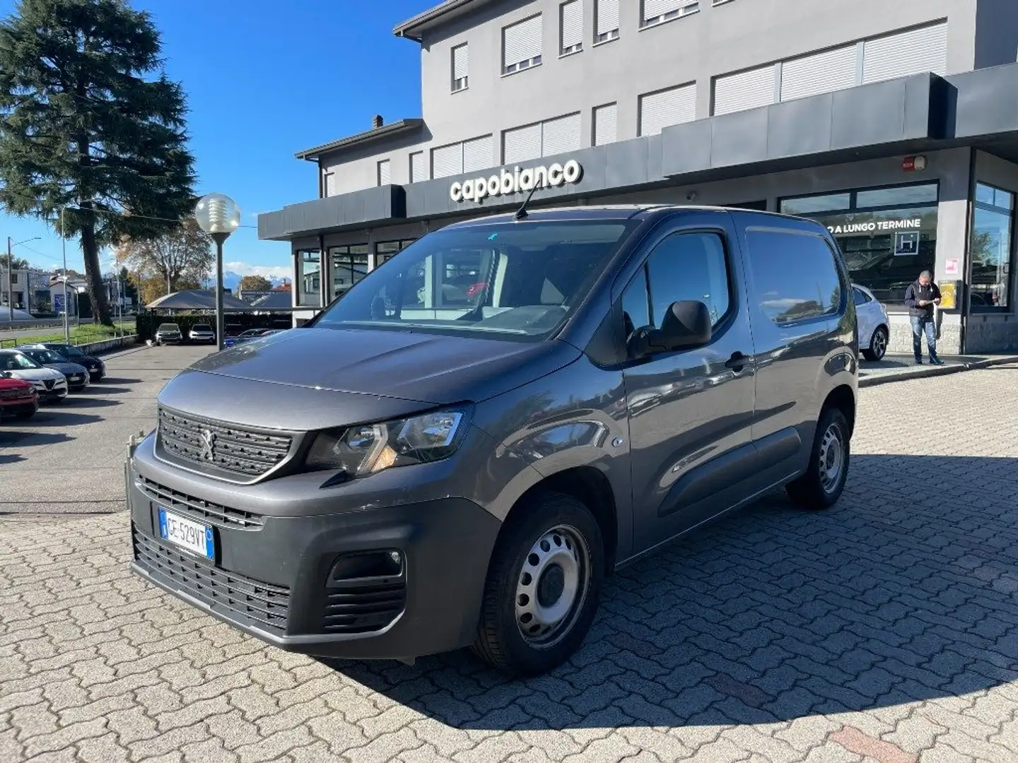 Peugeot Partner BlueHDi 100 PC Furgone E6d Premium+UNICO PROPRIETA Gris - 1