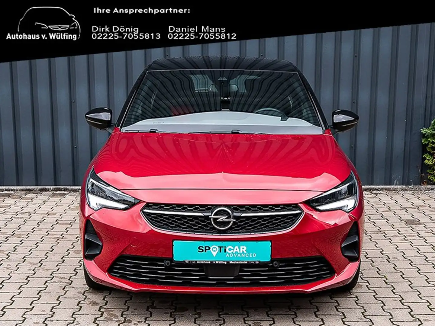 Opel Corsa-e e GS-Line + UNFALLFREIER WERKSWAGEN+GARANTIE+ Rot - 2