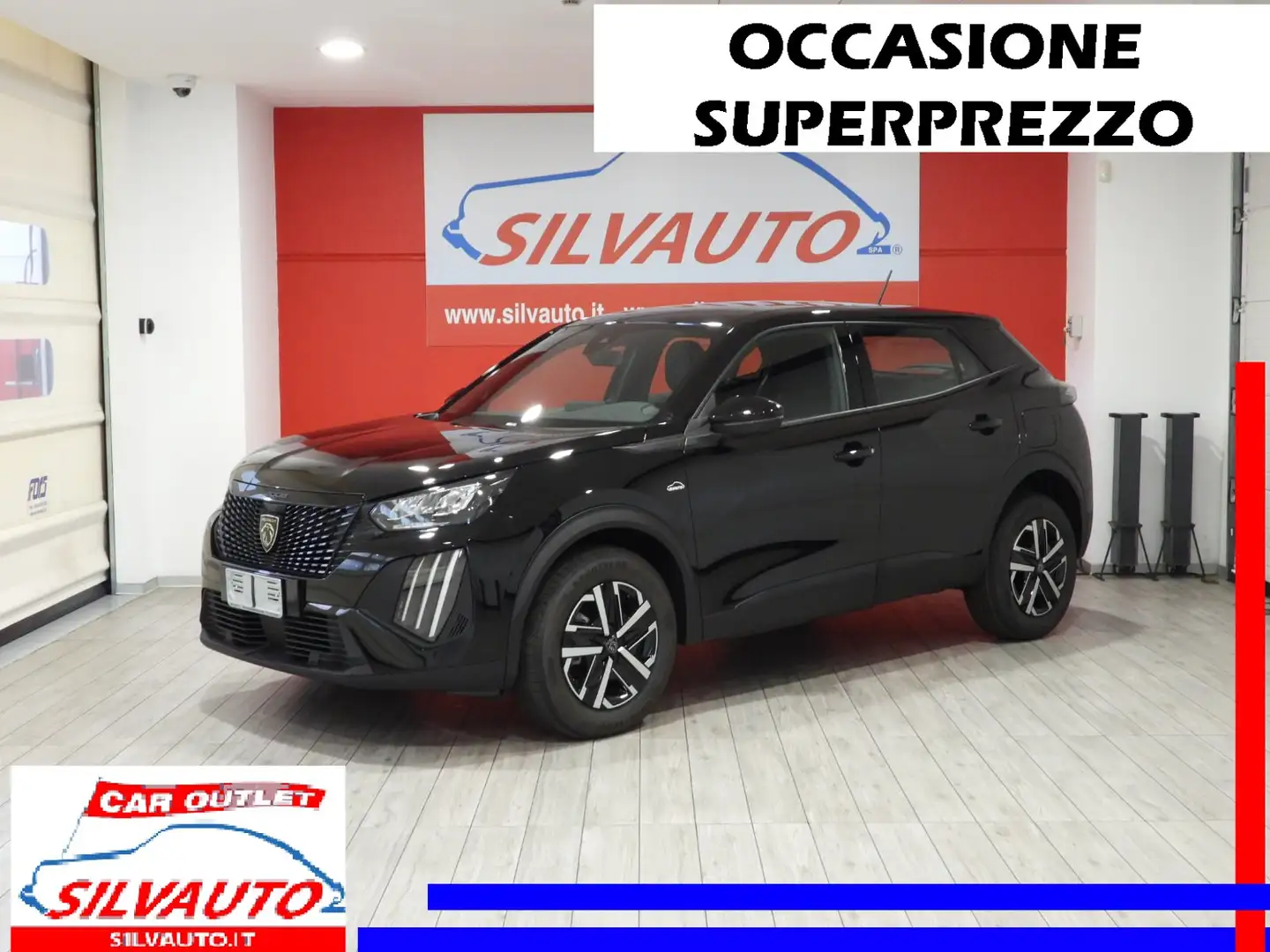 Peugeot 2008 PEUGEOT 2008 1.2 ACTIVE 100CV MY’25 (2025) Zwart - 1