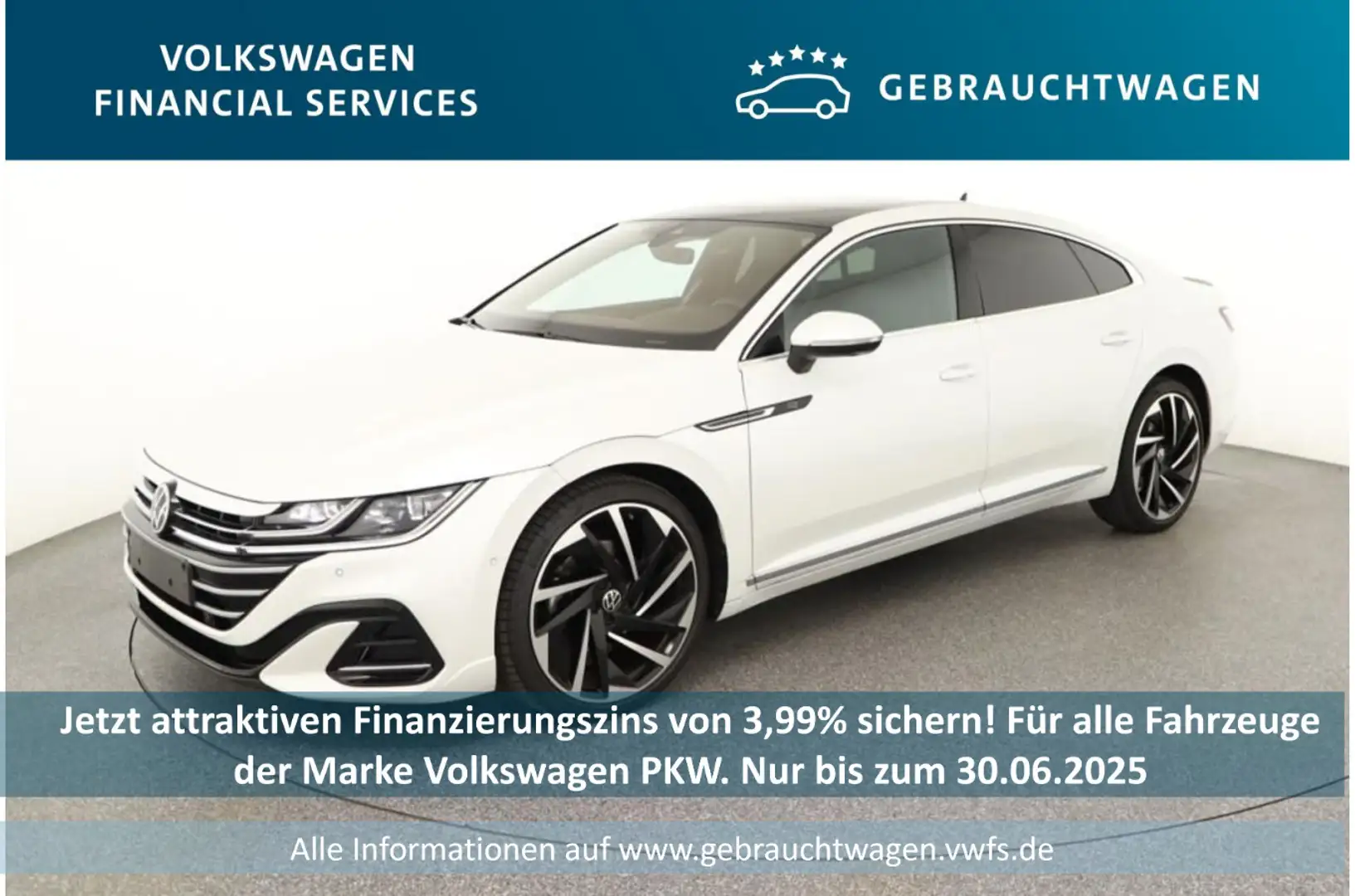Volkswagen Arteon Lim. R-Line 4M 2.0 TDI DSG AHK*Pano*Harma bijela - 1