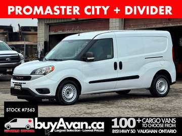 Promaster City + Divider