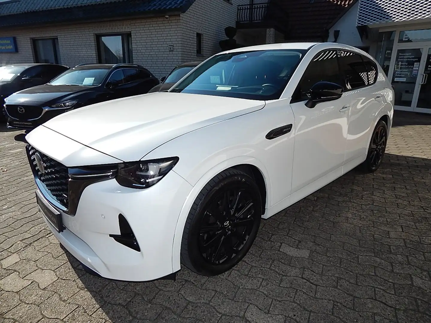 Mazda CX-60 2.5L e-Skyactiv PHEV Homura Hybrid AWD CON-P DRI-P Blanc - 1