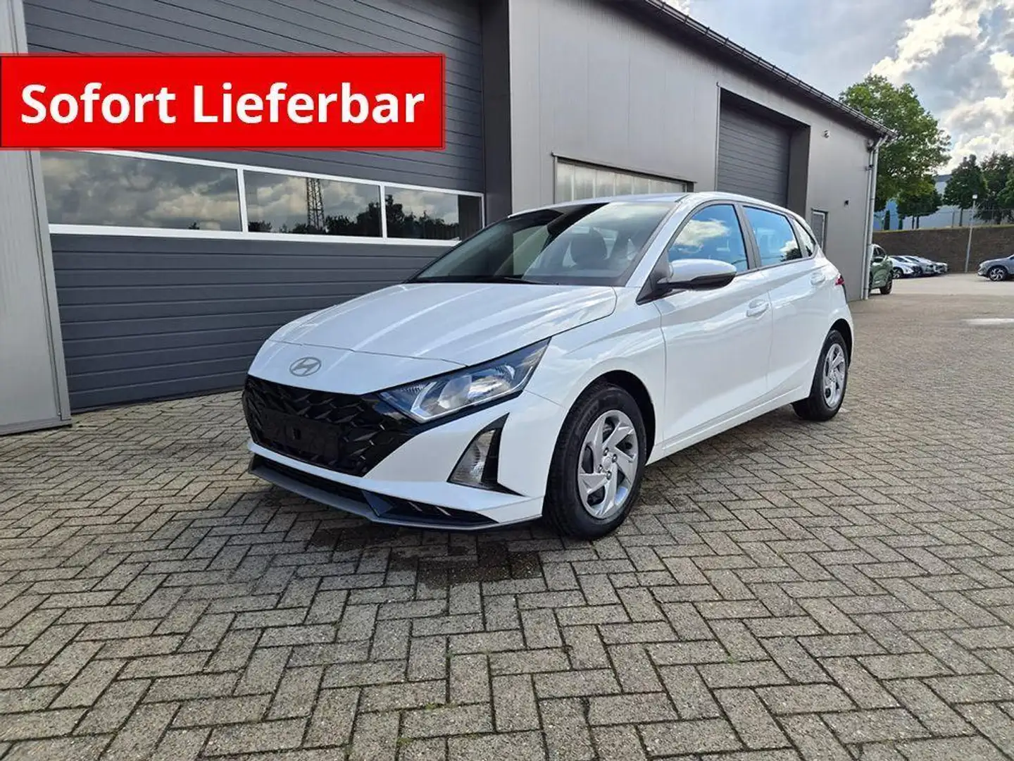 Hyundai i20 1.0 T-GDI 90PS 5-türig Sitzheizung Lenkradheizu... Weiß - 1
