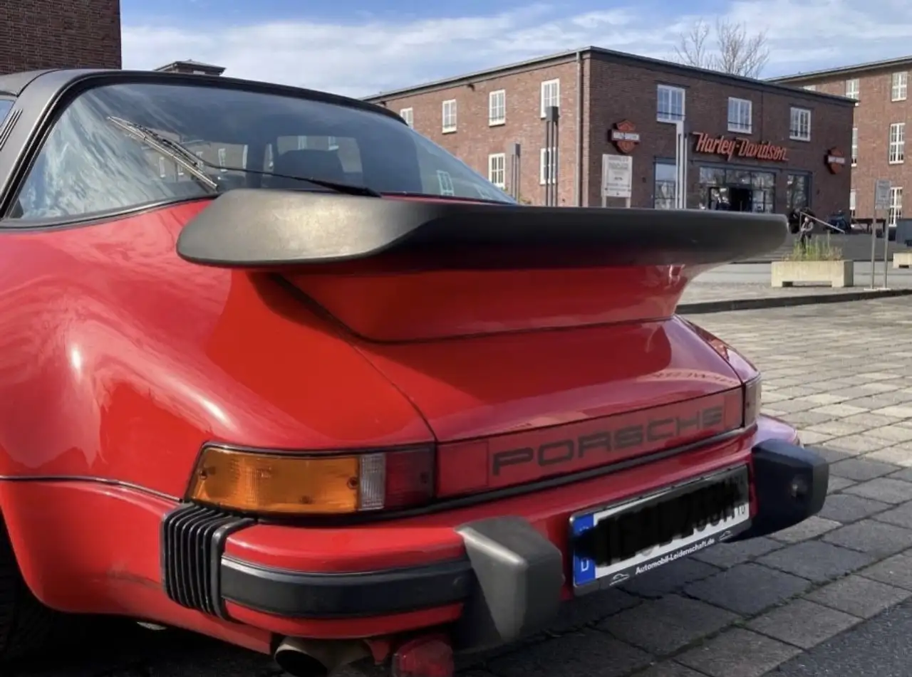 Porsche 911 G-Modell 3.0 SC Targa Turbooptik deutsch Fuchsfelgen, foto 3