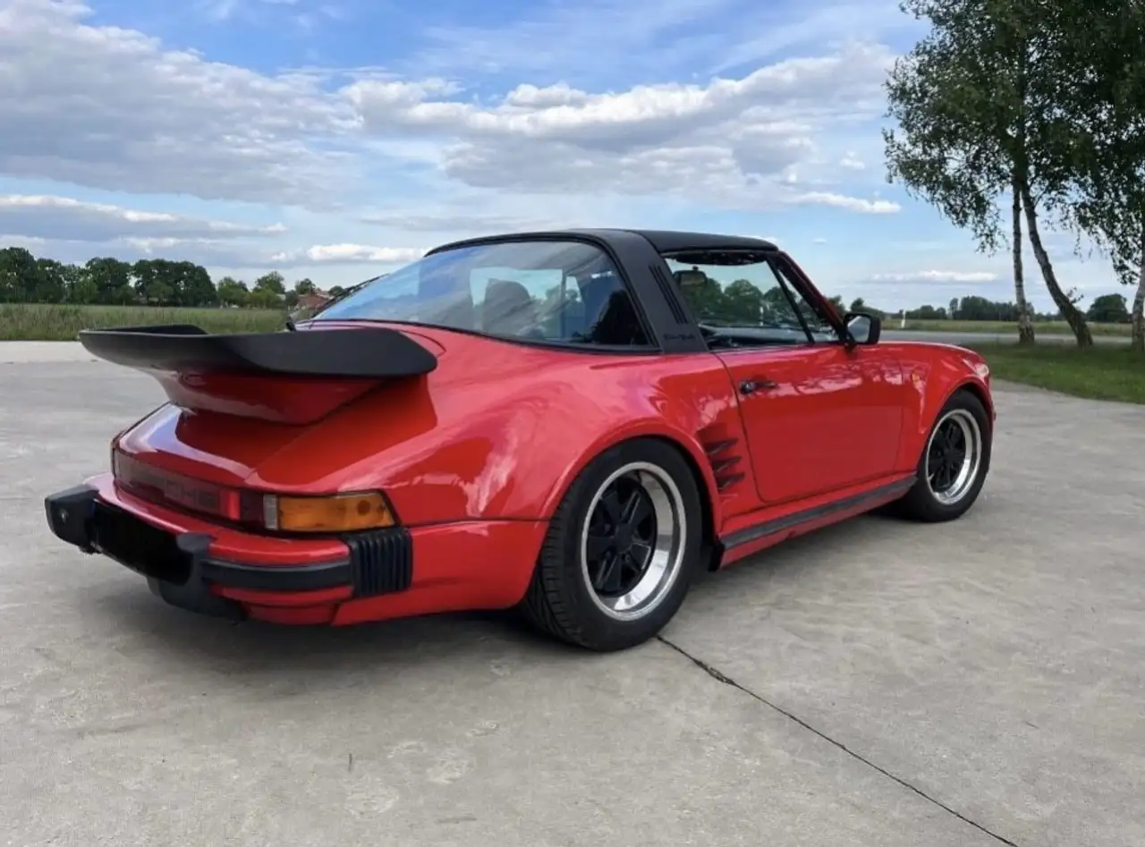 Porsche 911 G-Modell 3.0 SC Targa Turbooptik deutsch Fuchsfelgen, foto 1