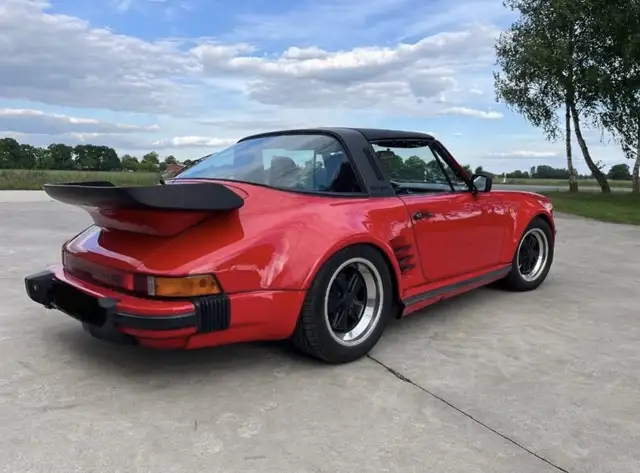 Porsche G-Modell 3.0 SC Targa Turbooptik deutsch Fuchsfelgen