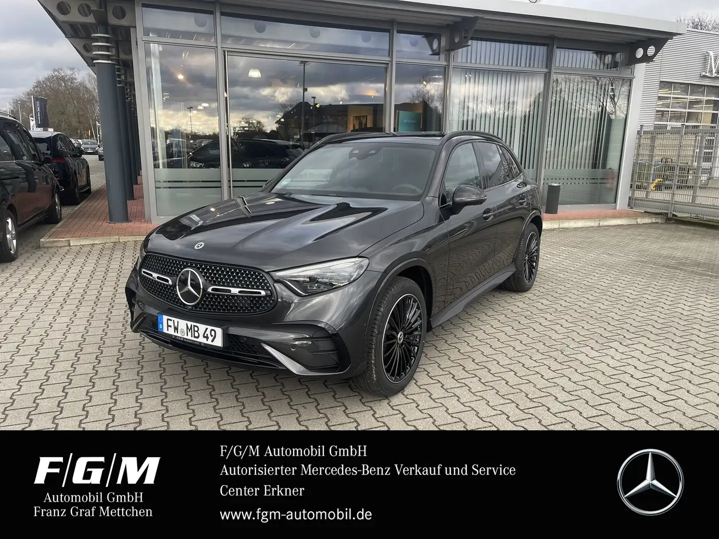 Mercedes-Benz GLC 450 GLC 450 d AMG/Pano/Distr/Standhzg/360/AHK/Burmes Gris - 1
