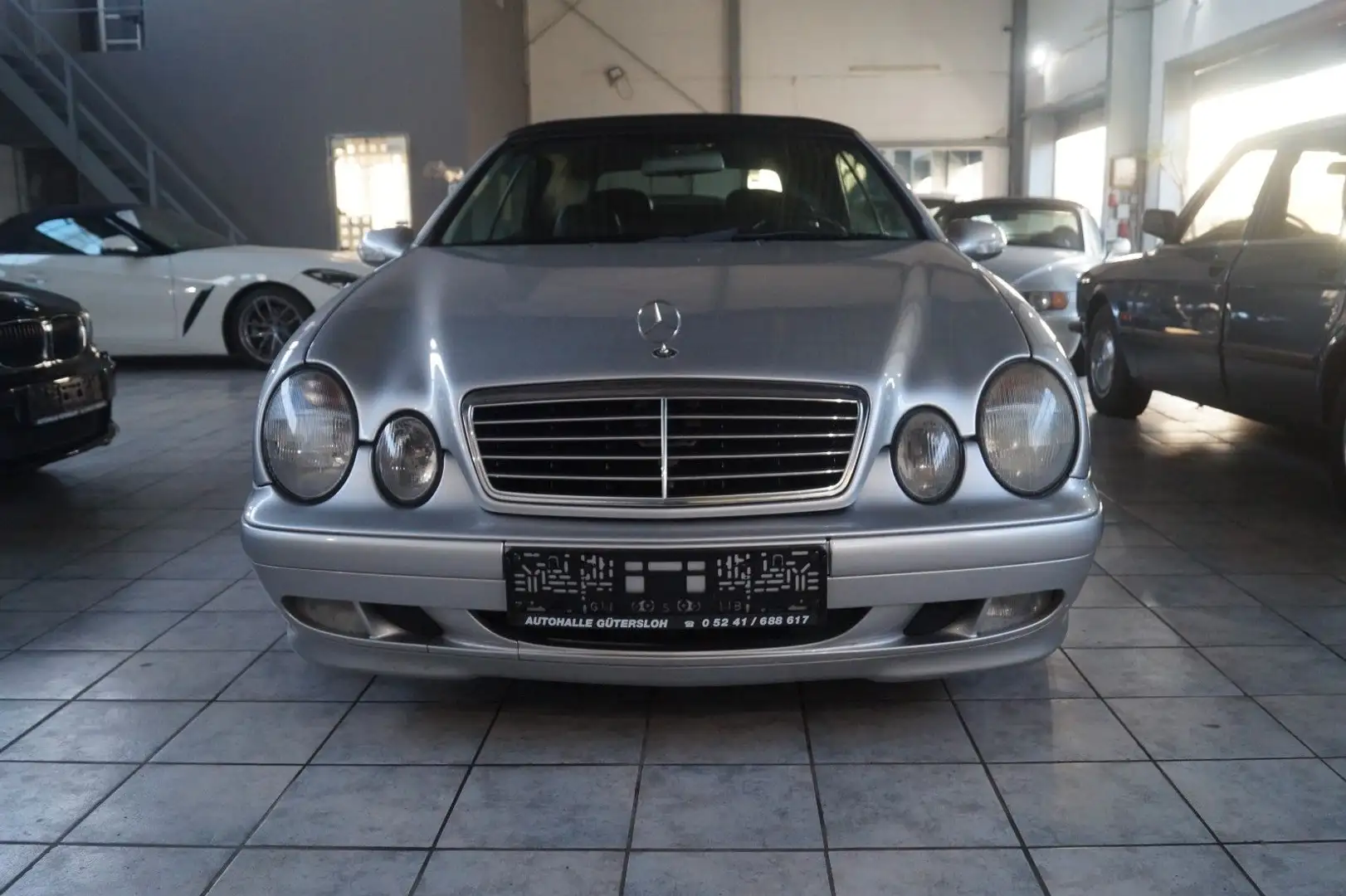 Mercedes-Benz CLK 320 ELEGANCE*Leder*Klimaautomatik Srebrny - 2