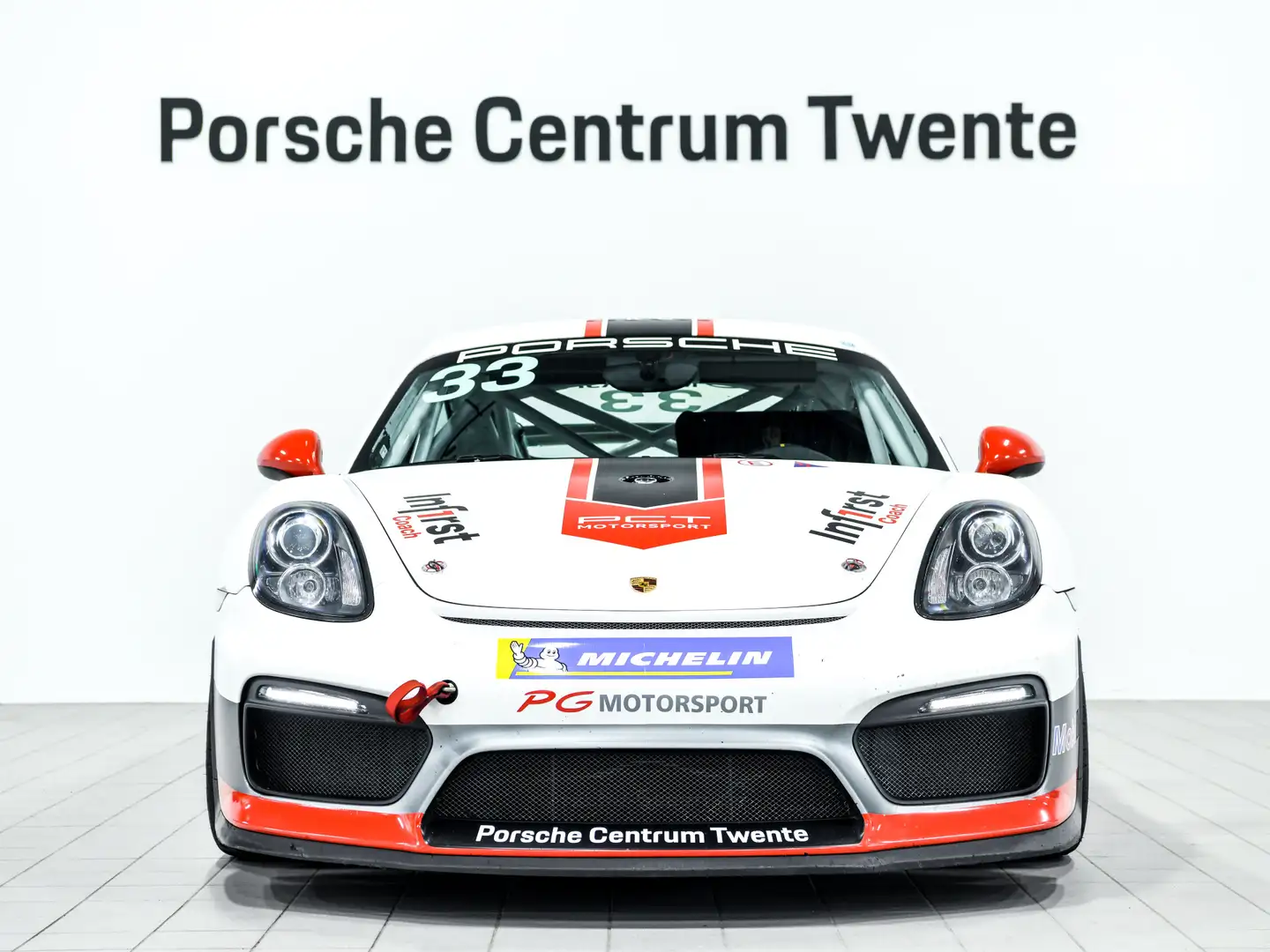 Porsche Cayman GT4 Clubsport PDK Wit - 2