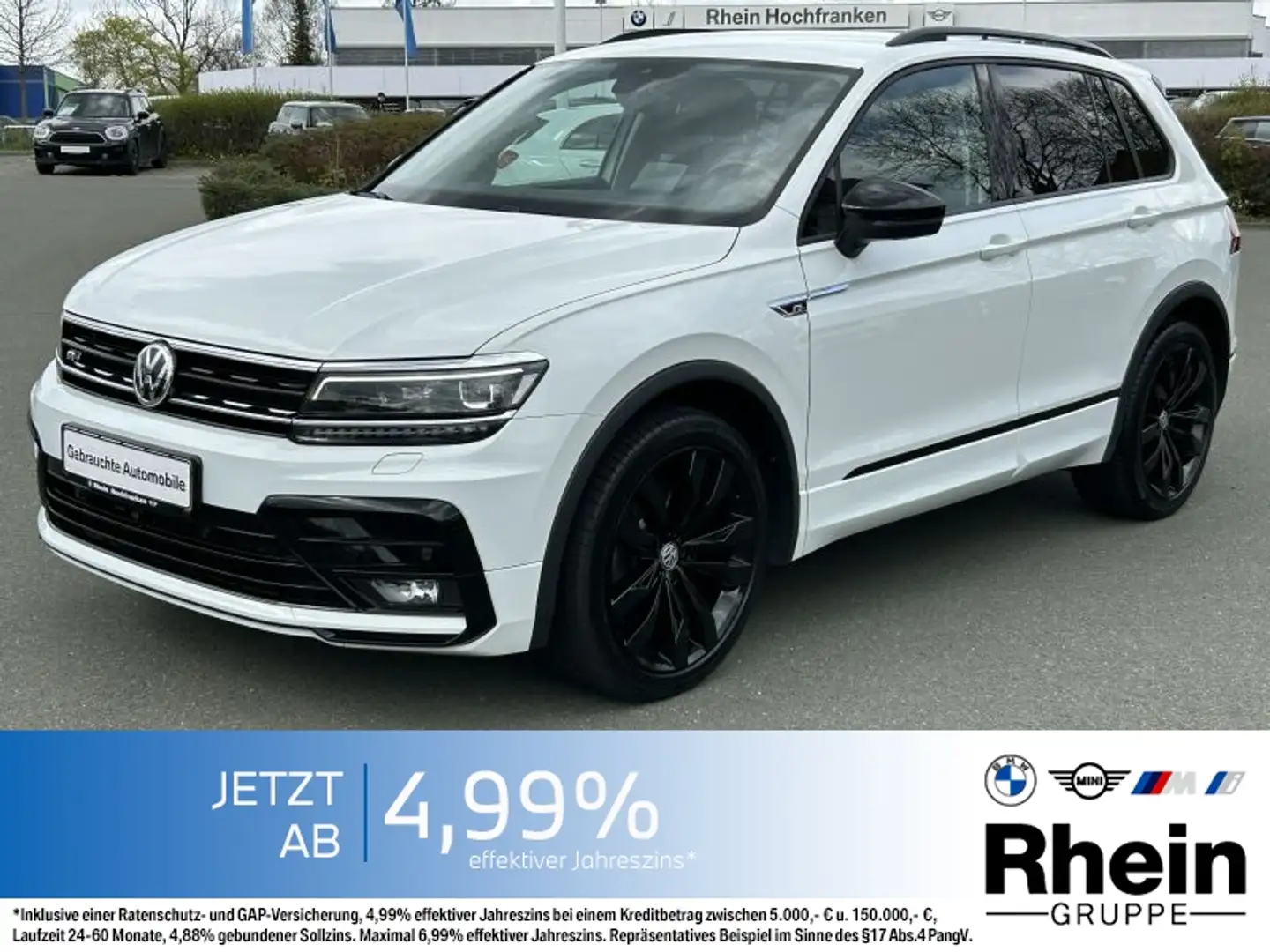 Volkswagen Tiguan 2.0 TSI 4Motion Highline RLine HUD ACC 360 Wit - 1