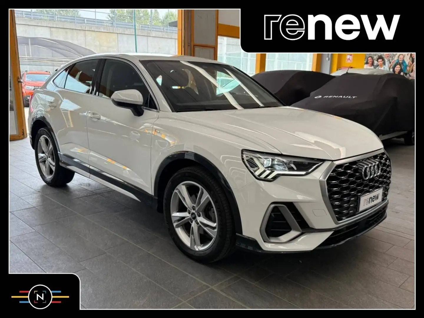 Audi Q3 Sportback S line edition 35 2.0 TDI 150cv S-tronic Wit - 1