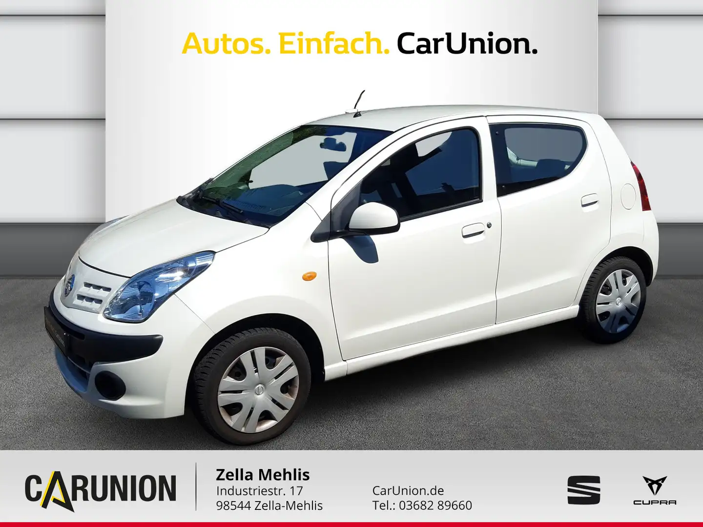 Nissan Pixo 1.0 Automatik *KLIMA* Wit - 1